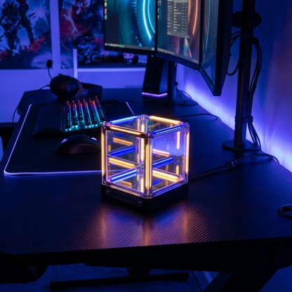 NeonDepth Cube